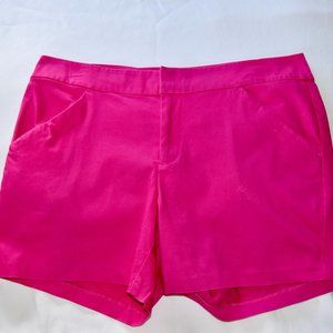 INC International Concepts Hot Pink Shorts Size 6
